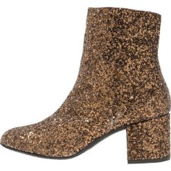 ANGULUS Botki brown glitter. Brązowe botki damskie skórzane ANGULUS, klasyczne. Za 879,00 zł.