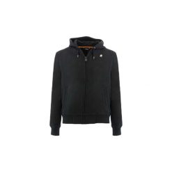 Bluzy K-Way RAINER FLEECE. Czarne bluzy męskie K-Way, xl, bez wzorów, bez kołnierzyka, bez rękawów, bez kaptura. Za 413,37 zł.