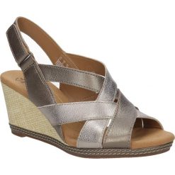 SANDAŁY CLARKS HELIO CORAL 26115180. Szare sandały damskie marki Clarks. Za 179,99 zł.