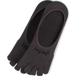 Skarpety Stopki Unisex INJINJI - 052100 Charcoal. Szare skarpetki damskie Injinji, bez wzorów, z poliesteru. Za 54,99 zł.