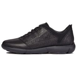 Geox Tenisówki Damskie Nebula 37 Czarne. Czarne trampki i tenisówki damskie Geox, bez wzorów, bez zapięcia. Za 589,00 zł.
