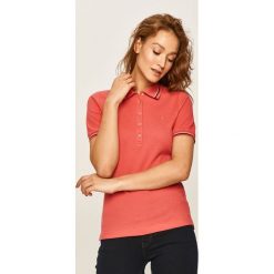 Geox - T-shirt. Białe bluzki damskie Geox, s, bez wzorów, z bawełny, casualowe, bez kołnierzyka, bez rękawów. W wyprzedaży za 159,90 zł.