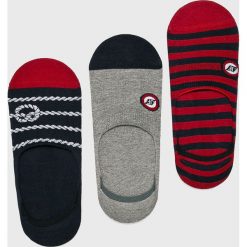John Frank - Stopki (3 pack). Skarpetki męskie John Frank, bez wzorów, z elastanu. Za 39,90 zł.