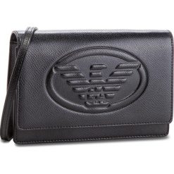 Torebka EMPORIO ARMANI - Y3B086 YH18A 80001 Black. Czarne listonoszki damskie Emporio Armani, bez wzorów, ze skóry ekologicznej, bez dodatków. Za 559,00 zł.