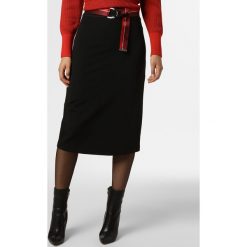 HUGO - Spódnica damska – Delfas, czarny. Czarne spódniczki damskie HUGO, s, w paski, ołówkowe. Za 399,95 zł.