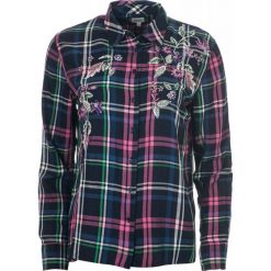 Pepe Jeans koszula damska Sonia XL wielokolorowa. Koszule damskie Pepe Jeans, xl, z haftami, z jeansu, bez kołnierzyka, bez rękawów. Za 389,00 zł.