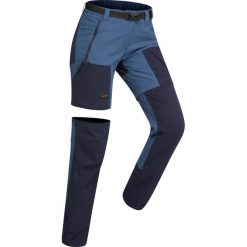 Spodnie turystyczne 2 w 1 - TREK 500 damskie. Szare buty trekkingowe damskie FORCLAZ. Za 169,99 zł.