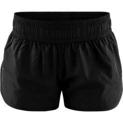Craft Spodenki Damskie Eaze Woven Czarny S. Czarne spodenki sportowe damskie Craft, s, bez wzorów, sportowe, na fitness i siłownię. W wyprzedaży za 105,00 zł.