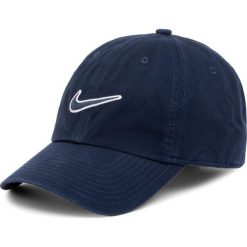 Czapka z daszkiem NIKE 943091 451. Niebieskie czapki damskie Nike, bez wzorów. Za 69,00 zł.