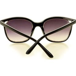 Okulary przeciwsłoneczne mazzini cat eye czarny. Czarne okulary przeciwsłoneczne damskie LOOKS STYLE EYEWAER, klasyczne, prostokątne. W wyprzedaży za 64,90 zł.