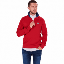 AUDEN CAVILL bluza męska AC18F SM7006 L czerwony. Czerwone bluzy męskie Auden Cavill, m, bez wzorów, bez kołnierzyka, bez rękawów, bez kaptura. Za 189,00 zł.