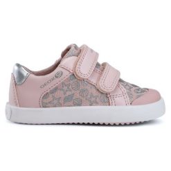 Geox Tenisówki Dziewczęce Gisli 23 Różowe. Różowe buty dziewczęce sportowe marki Geox, na lato, na rzepy. Za 229,00 zł.