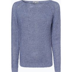 Apriori - Sweter damski z lnu, niebieski. Niebieskie swetry damskie marki Apriori, xl, bez wzorów, ze lnu, eleganckie, bez rękawów, bez kaptura. Za 249,95 zł.