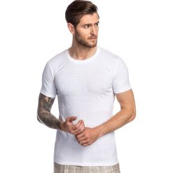 T-shirt BIAGIO TSBS000057. Białe t-shirty męskie Giacomo Conti, m, bez wzorów, z bawełny, sportowe, bez kołnierzyka. Za 99,00 zł.