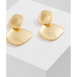 Kolczyki damskie: Kenneth Jay Lane Kolczyki satin goldcoloured