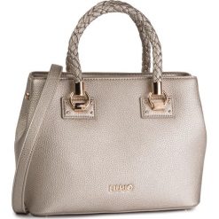Torebka LIU JO - S Satchel Double Zip A69028 E0031 Gold 00529. Żółte torebki klasyczne damskie Liu Jo, bez wzorów, ze skóry ekologicznej, klasyczne, bez dodatków. Za 649,00 zł.