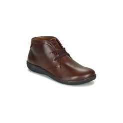 Derby Birkenstock SCARBA. Pomarańczowe półbuty damskie Birkenstock, bez wzorów, bez obcasa, bez zapięcia. W wyprzedaży za 527,20 zł.