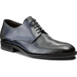 Półbuty BOSS - Bristol 50374745 10201735 01 Dark Blue 401. Niebieskie półbuty skórzane męskie Boss. W wyprzedaży za 919,00 zł.