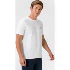 BOSS Tales Koszulka Biały. Białe podkoszulki męskie Boss, xl, z haftami, z bawełny, bez kołnierzyka, krótkie. Za 221,95 zł.