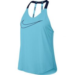 Nike Koszulka damska BRTHE TANK Elastka niebieska r. L (833766 432). Niebieskie t-shirty damskie Nike, l. Za 116,18 zł.