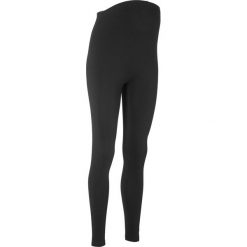Legginsy ciążowe bonprix czarny. Czarne legginsy damskie marki bonprix. Za 54,99 zł.