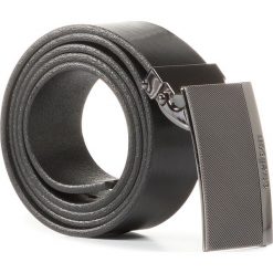 Pasek Męski STRELLSON - 3101 Black 001. Czarne paski męskie Strellson, w paski, ze skóry. W wyprzedaży za 209,00 zł.
