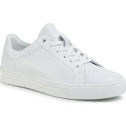 Sneakersy WOJAS - 46019-59 Biały. Białe półbuty damskie Wojas, ze skóry. Za 299,00 zł.