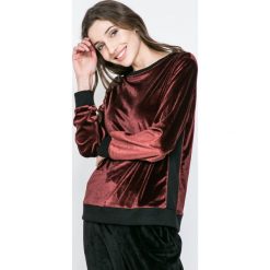 Dkny - Bluza piżamowa. Brązowe piżamy damskie marki DKNY, s, z elastanu, z długim rękawem, długie. W wyprzedaży za 199,90 zł.