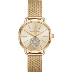 Zegarek MICHAEL KORS - Portia MK3844 Gold/Gold. Żółte zegarki damskie Michael Kors. W wyprzedaży za 679,00 zł.