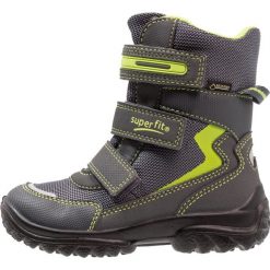 Superfit SNOWCAT Śniegowce stone. Szare buty zimowe chłopięce marki Superfit, z materiału. W wyprzedaży za 191,95 zł.