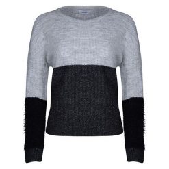 ONLY Damski sweter Santana L / S Bloc to Pullover Knt LightGrey Melange (rozmiar L). Swetry damskie ONLY, s, bez wzorów, z materiału, bez rękawów, bez kaptura. W wyprzedaży za 77,00 zł.
