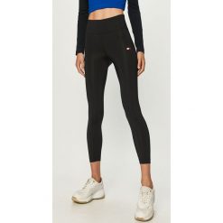 Tommy Sport - Legginsy. Czarne spodnie damskie Tommy Sport, s, z elastanu. Za 229,90 zł.