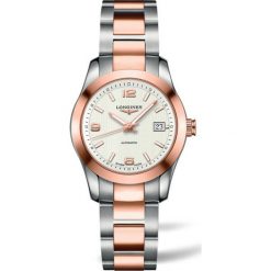 LONGINES RABAT CONQUEST L2.285.5.76.7. Szare zegarki damskie LONGINES, złote. W wyprzedaży za 8890,00 zł.