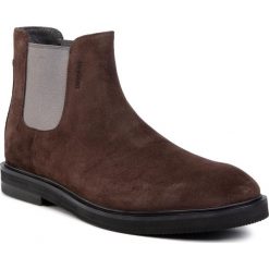 Sztyblety STRELLSON - New Harley 4010002707 Dark Brown 702. Pomarańczowe sztyblety męskie Strellson, ze skóry, bez zapięcia. W wyprzedaży za 339,00 zł.