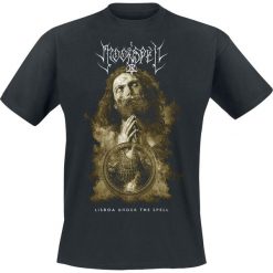 Moonspell Lisboa under the spell T-Shirt czarny. Czarne t-shirty męskie z nadrukiem Moonspell, xl, z okrągłym kołnierzem. Za 62,90 zł.
