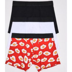 Bokserki 3 pack - Biały. Białe bokserki męskie Sinsay, bez wzorów. Za 24,99 zł.