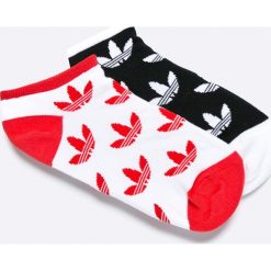 Adidas Originals - Skarpetki (2-Pack). Białe skarpetki damskie adidas Originals, bez wzorów. W wyprzedaży za 44,90 zł.