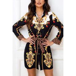 Tunika JAMINA. Tuniki damskie Tunika JAMINA, s, bez wzorów, bez kołnierzyka, bez rękawów. W wyprzedaży za 79,00 zł.