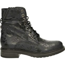 Botki - 63A002 BLU. Czarne botki damskie skórzane marki Venezia. Za 359,00 zł.