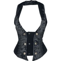 Burleska Melissa Waist Coat Kamizelka damska czarny. Czarne kamizelki damskie marki Burleska, xxl, z materiału. Za 144,90 zł.