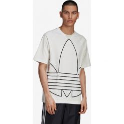 Adidas Originals Big Trefoil Outline Koszulka Biały. Białe podkoszulki męskie adidas Originals, xl, z nadrukiem, z bawełny, bez kołnierzyka, krótkie. Za 154,95 zł.