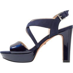 Sandały damskie: Maria Mare LEIA Sandały na obcasie charol navy/afelpado deep blue