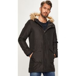 Only & Sons - Kurtka. Czerwone płaszcze męskie Only & Sons, xl, bez wzorów, z poliesteru, długie, z kapturem. W wyprzedaży za 219,90 zł.