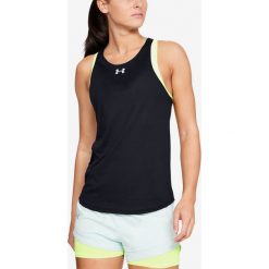 Under Armour Qualifier HexDelta Podkoszulek Czarny. Czarne podkoszulki damskie Under Armour, l, bez wzorów, z elastanu, bez kołnierzyka, bez rękawów. Za 206,95 zł.