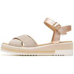 Igi & Co Damskie Sandały 41 Szare. Szare sandały damskie marki Igi co, bez wzorów, bez obcasa, bez zapięcia. Za 389,00 zł.