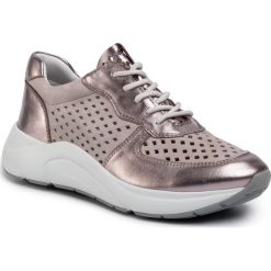 Sneakersy CAPRICE - 9-23500-24 Soft Pink Comb 594. Różowe półbuty damskie Caprice, ze skóry. Za 349,90 zł.