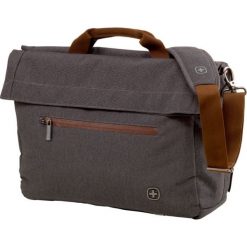 Wenger torba na laptopa 15,6" SUNSCRAPER, szara. Szare torby na laptopa Wenger, bez wzorów. W wyprzedaży za 328,00 zł.