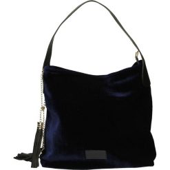 Torba - 100-04-M V BL. Żółte torebki klasyczne damskie Venezia, z materiału. Za 169,00 zł.