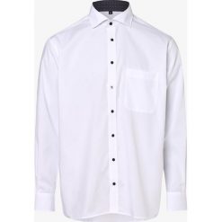Eterna Comfort Fit - Koszula męska łatwa w prasowaniu, biały. Białe koszule męskie Eterna Comfort Fit, m, bez wzorów, z bawełny, bez kołnierzyka, bez rękawów. Za 269,95 zł.