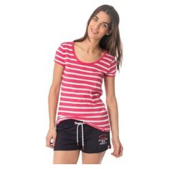 Heavy Tools Ladies T-shirt Milma S18-279 Strawberry (rozmiar S). Czerwone koszulki damskie Heavy Tools, s, bez wzorów, bez kołnierzyka, bez rękawów. W wyprzedaży za 55,00 zł.